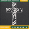 Cross Jesus Embroidery Designs, Jesus Machine Embroidery Design, Machine Embroidery Designs - Premium & Original SVG Cut Files.jpg
