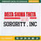 Delta Sigma Theta 1913 Sorority Inc Embroidery Designs, Historically Black Colleges and Universities Machine Embroidery Design, Machine Embroidery Designs - Pre