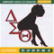 Delta Sigma Theta Sorority Girl Embroidery Designs, Historically Black Colleges and Universities Machine Embroidery Design, Machine Embroidery Designs - Premium