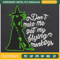 Dont Make Me Get My Flying Monkeys Witch Embroidery Designs, Halloween Machine Embroidery Design, Machine Embroidery Designs - Premium & Original SVG Cut Files.