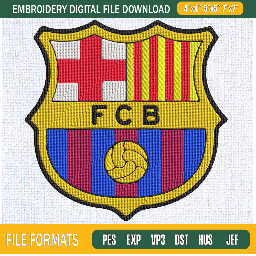 FC Barcelona Embroidery Designs, FootBall Machine Embroidery Design, Machine Embroidery Designs - Premium & Original SVG Cut Files.jpg