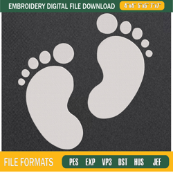 Foot Baby Embroidery Designs, Baby Machine Embroidery Design, Machine Embroidery,Embroidery Design,Embroidery svg,Machin