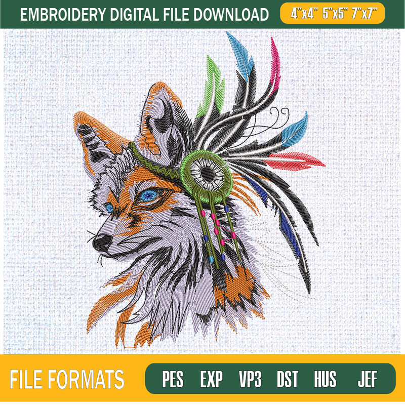 Fox Embroidery Designs, Fox Machine Embroidery Design, Machine Embroidery Designs - Premium & Original SVG Cut Files.jpg