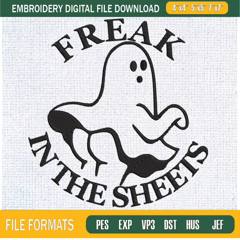Freak In The Sheet Ghost Embroidery Designs, Halloween Machine Embroidery Design, Machine Embroidery Designs - Premium & Original SVG Cut Files.jpg