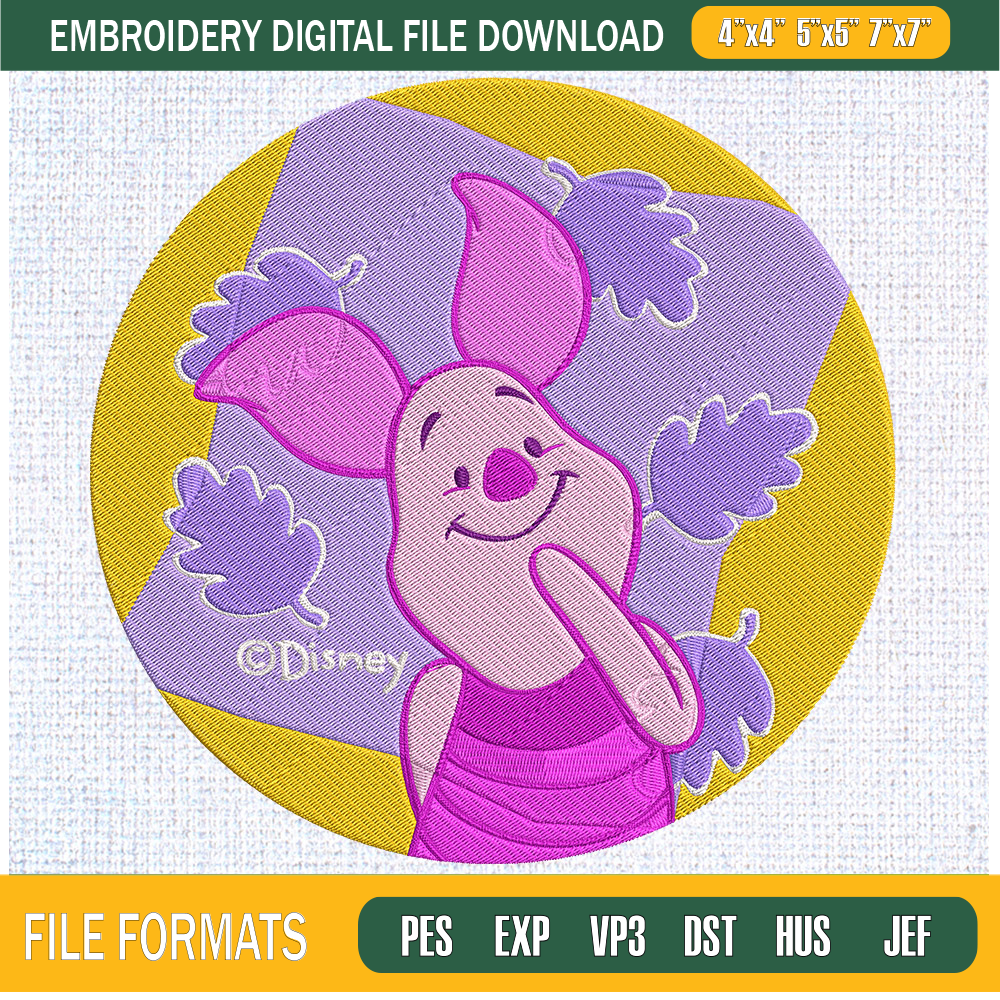 Funny Face Piglet Embroidery Designs, Winnie The Pooh Machine Embroidery Design, Machine Embroidery Designs - Premium & Original SVG Cut Files.jpg