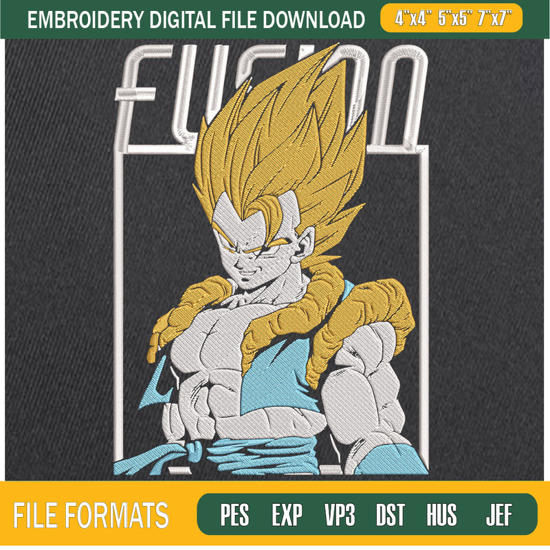 Gogeta Embroidery Designs, Dragon Ball Machine Embroidery Design, Machine Embroidery Designs - Premium & Original SVG Cut Files.jpg