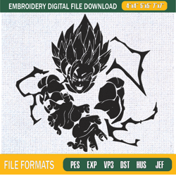 goku super saiyan attack embroidery designs, dragon ball machine embroidery desi,embroidery design,embroidery svg,machin
