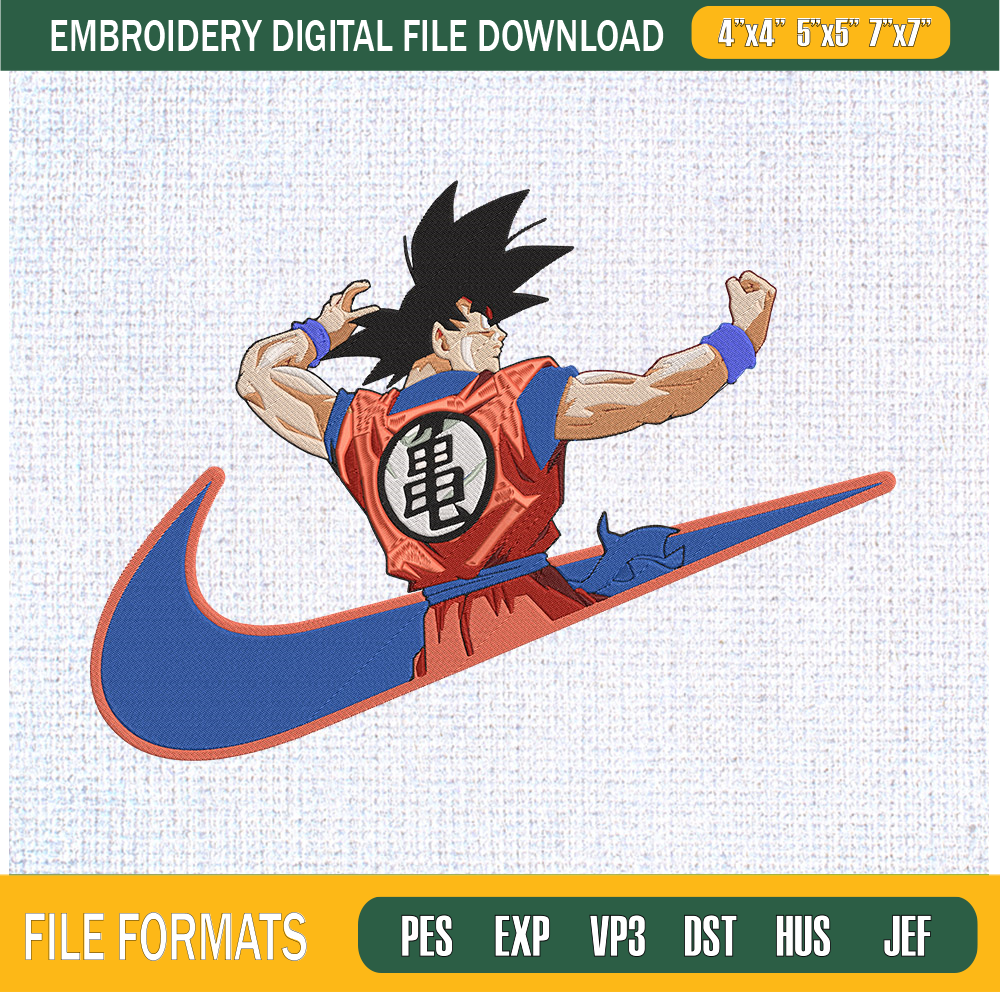 Goku Train Embroidery Designs, Nike Dragon Ball Machine Embroidery Design, Machine Embroidery Designs - Premium & Original SVG Cut Files.jpg