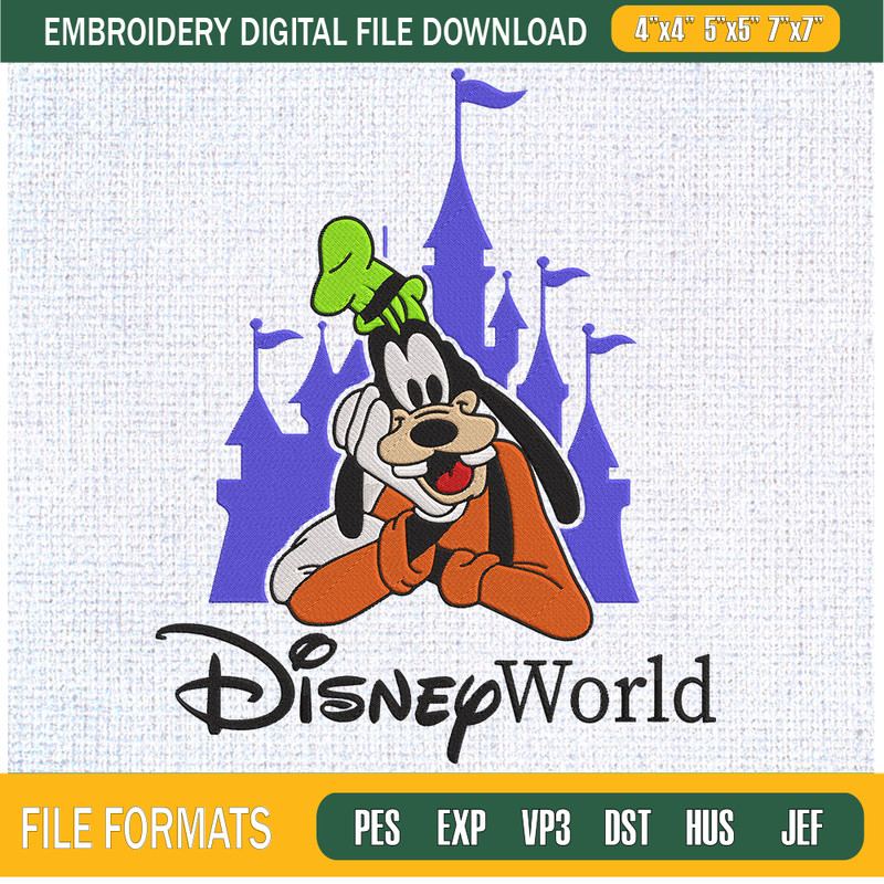 Goofy Disney World Embroidery Designs, Disney Machine Embroidery Design, Machine Embroidery Designs - Premium & Original SVG Cut Files.jpg