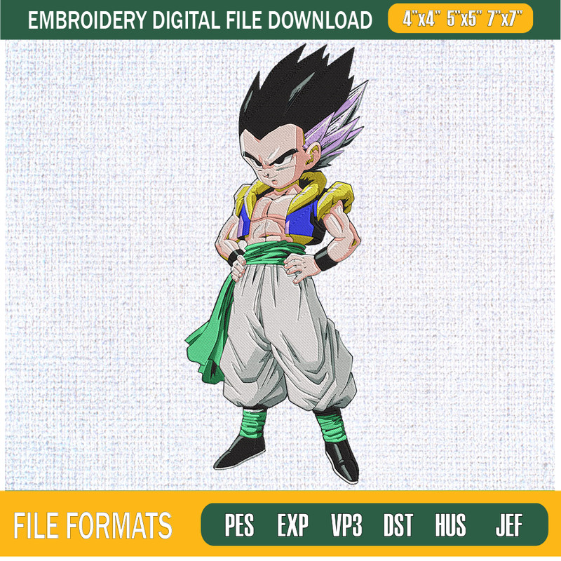 Gotenks Cool Embroidery Designs, Dragon Ball Machine Embroidery Design, Machine Embroidery Designs - Premium & Original SVG Cut Files.jpg