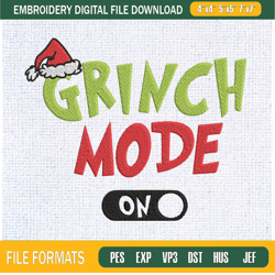 grinch mode on embroidery designs, christmas machine embroidery design, machine ,embroidery design,embroidery svg,machin
