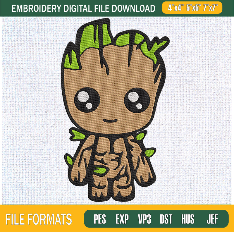 Groot Baby Embroidery Designs, Star Wars Machine Embroidery Design, Machine Embroidery Designs - Premium & Original SVG Cut Files.jpg