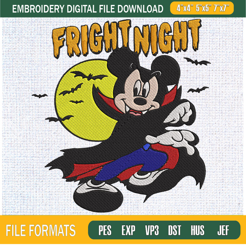 Halloween Disney Mickey Fright Night Embroidery Designs, Halloween Machine Embroidery Design, Machine Embroidery Designs - Premium & Original SVG Cut Files.jpg