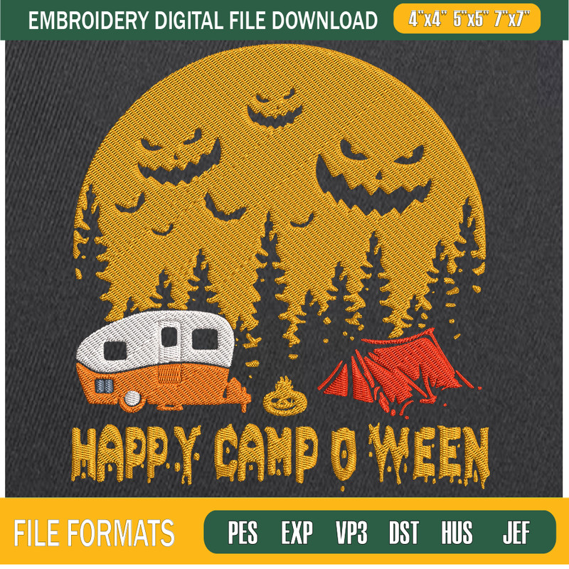 Happy Cam O Ween Embroidery Designs, Halloween Machine Embroidery Design, Machine Embroidery Designs - Premium & Original SVG Cut Files.jpg