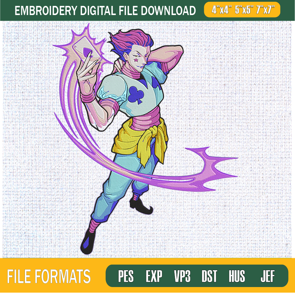 Hisoka Skill Embroidery Designs, Hunter x Hunter Machine Embroidery Design, Machine Embroidery Designs - Premium & Original SVG Cut Files.jpg