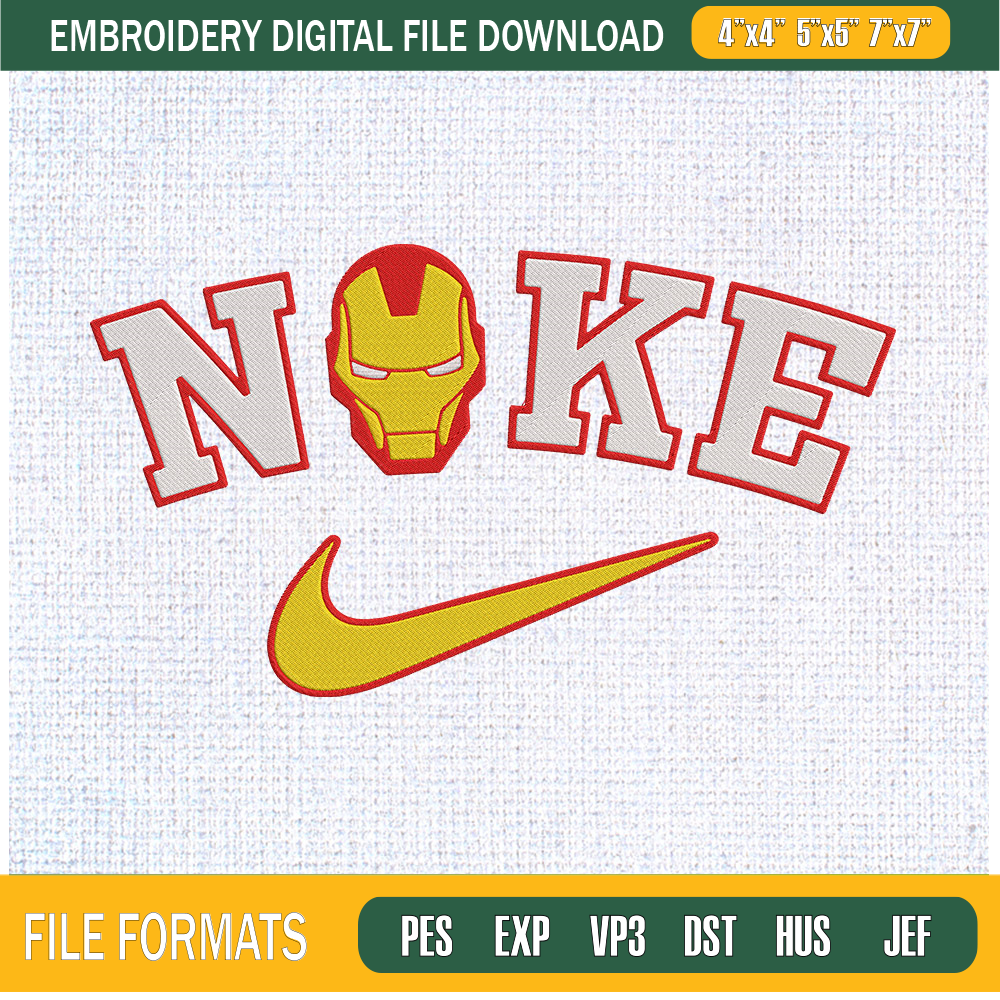 Iron Man Head x Nike Embroidery Designs, Nike Machine Embroidery Design, Machine Embroidery Designs - Premium & Original SVG Cut Files.jpg