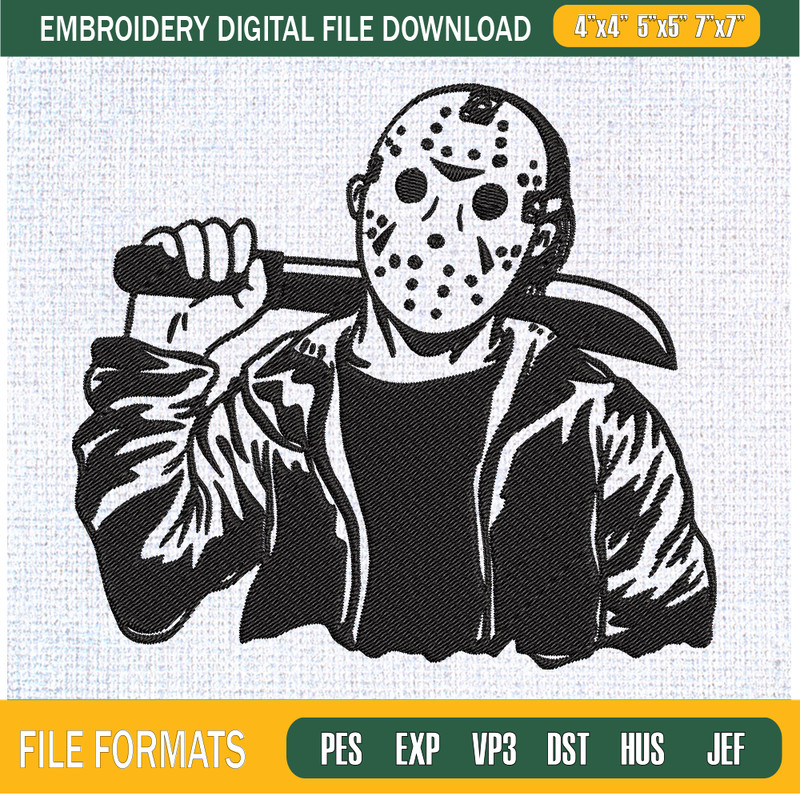 Jason Voorhees Halloween Embroidery Designs, Halloween Machine Embroidery Design, Machine Embroidery Designs - Premium & Original SVG Cut Files.jpg