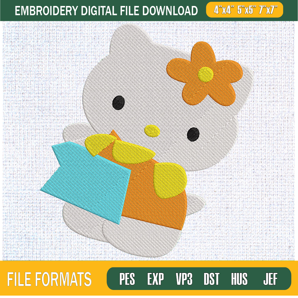 Kitty Take A T-Shirt Embroidery Designs, Hello Kitty Machine Embroidery Design, Machine Embroidery Designs - Premium & Original SVG Cut Files.jpg