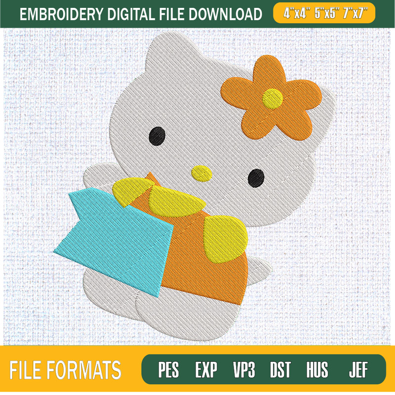 Kitty Take A T-Shirt Embroidery Designs, Hello Kitty Machine Embroidery Design, Machine Embroidery Designs - Premium & Original SVG Cut Files.jpg