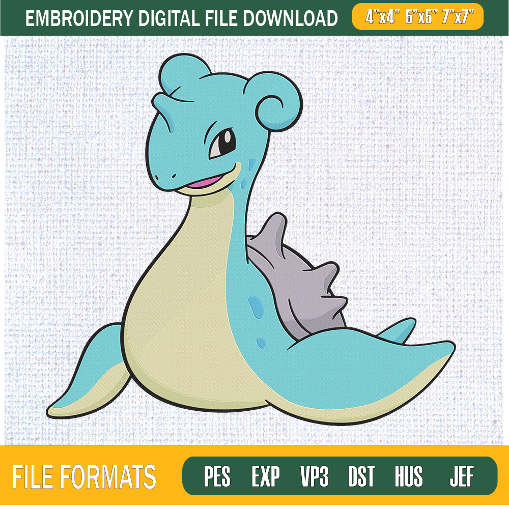 Lapras Pokemon Embroidery Designs, Pokemon Machine Embroidery Design, Machine Embroidery Designs - Premium & Original SVG Cut Files.jpg