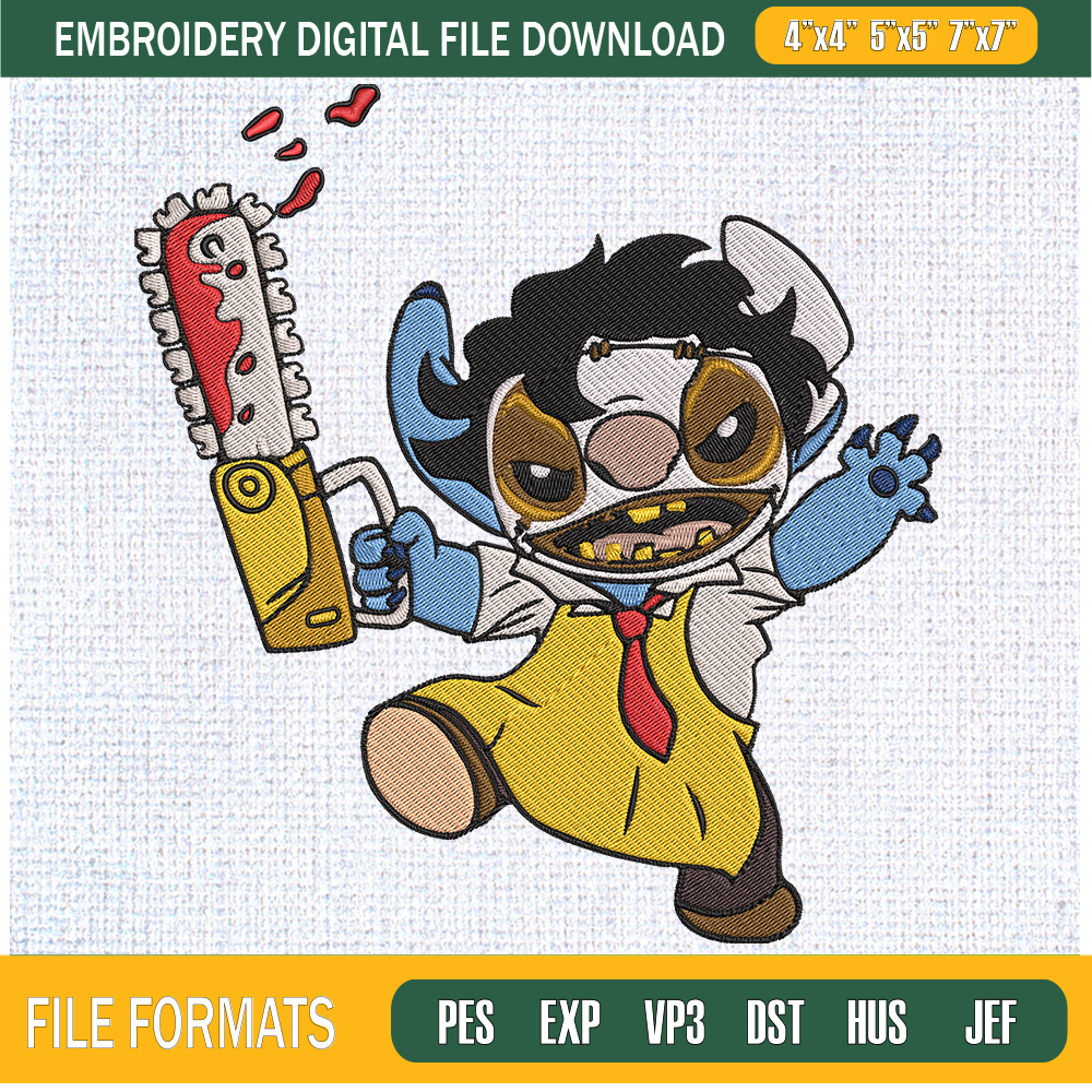 Leatherface Stitch Funny Halloween Embroidery Designs, Halloween Machine Embroidery Design, Machine Embroidery Designs - Premium & Original SVG Cut Files.jpg