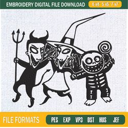 lock shock and barrel embroidery designs, halloween machine embroidery design, m,embroidery design,embroidery svg,machin