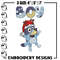 Bluey boy Embroidery Design, Bluey Embroidery, Embroidery File, Chrismas Embroidery, Anime shirt, Digital download.jpg