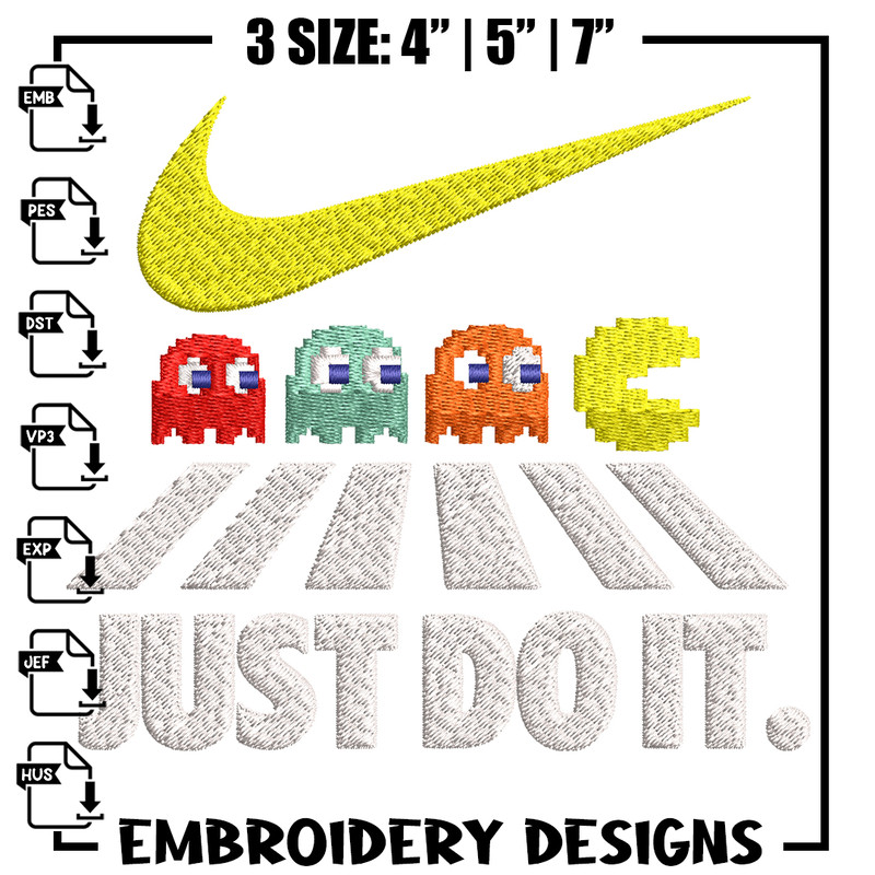 Game Nike Embroidery design, Game Embroidery, Nike design, Embroidery file, cartoon shirt, Instant download..jpg