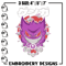 Gengar poster Embroidery Design, Pokemon Embroidery, Embroidery File, Anime Embroidery, Anime shirt, Digital download.jpg