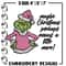 Grinch chrismas Embroidery Design, Grinch Embroidery, Embroidery File, Chrismas Embroidery, Anime shirt,Digital download.jpg