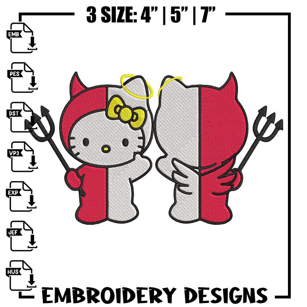 Hello kitty demon Embroidery Design,Hello kitty Embroidery,Embroidery File,Anime Embroidery,Anime shirt,Digital download.jpg