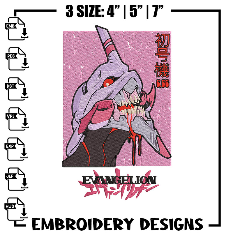 Hikari Horaka Embroidery Design, Evangelion Embroidery, Embroidery File, Anime Embroidery, Anime shirt, Digital download.jpg