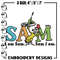 I am Sam Sam I Am Dr. Seuss Embroidery Design, Dr Seuss Embroidery, Embroidery File, Embroidery design, Digital download.jpg