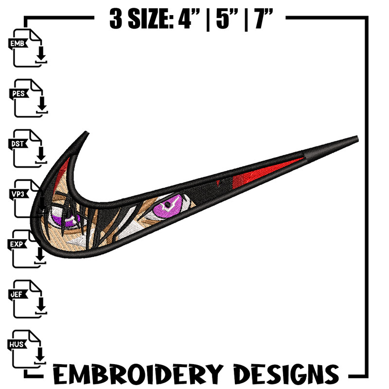 Lelouch vi Britannia Nike embroidery design, anime embroidery, nike design, anime design, anime shirt, Digital download.jpg