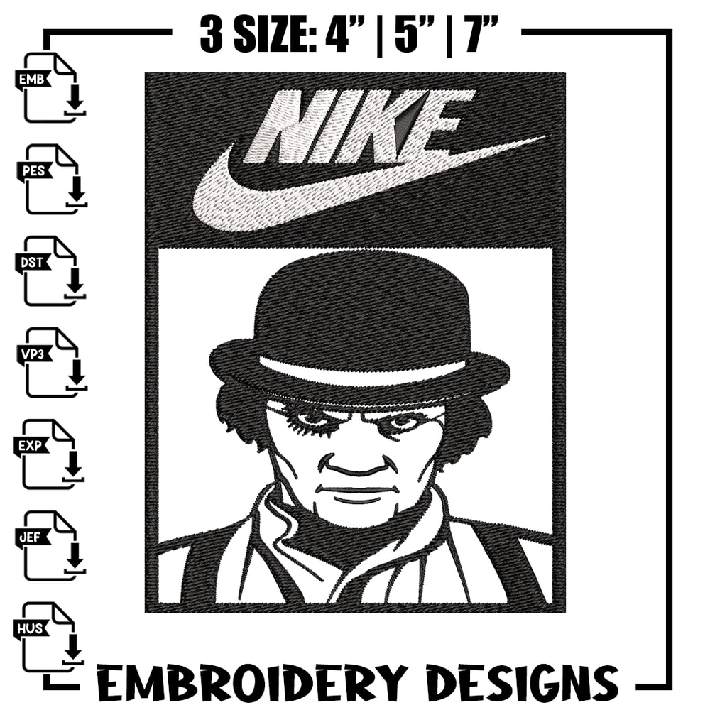 Man cartoon Nike Embroidery design, Man cartoon Embroidery, Nike design, Embroidery file, logo shirt, Instant download..jpg