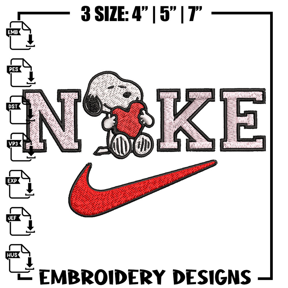 Nike baby dog Embroidery Design, Nike Embroidery, Brand Embroidery, Embroidery File, Logo shirt, Digital download 1.jpg