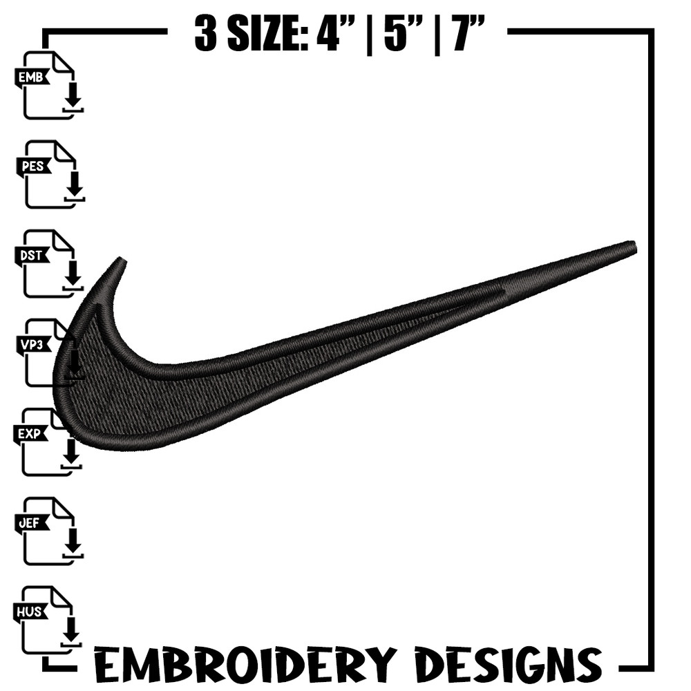 Nike black embroidery design, Nike embroidery, Nike design, Embroidery shirt, Embroidery file, Digital download.jpg
