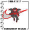 Nike Black Spiderman embroidery design, Black Spiderman embroidery, Nike design, movie design, Digital download 1.jpg