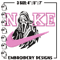 Nike ghost embroidery design, Horror embroidery, Nike design, Embroidery shirt, Embroidery file, Digital download.jpg