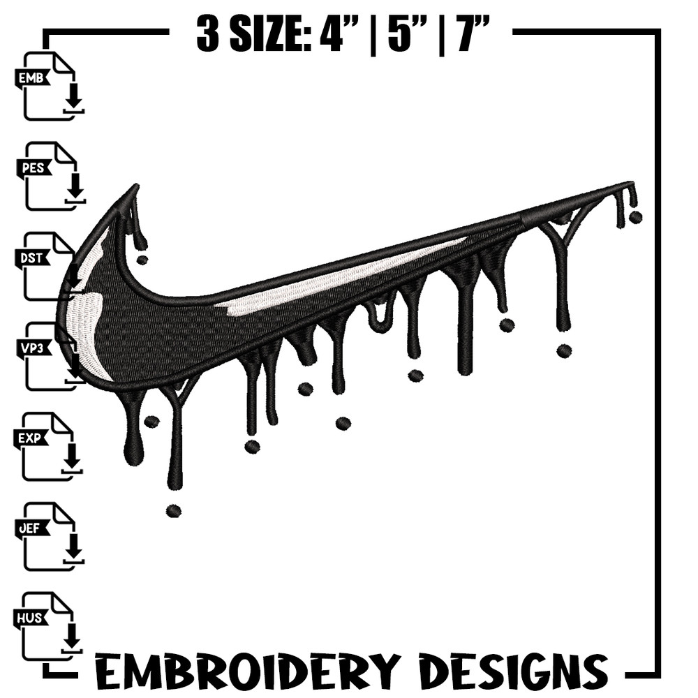 Nike Pintura embroidery design, logo embroidery, Nike design, Embroidery file, logo shirt, Instant download.jpg