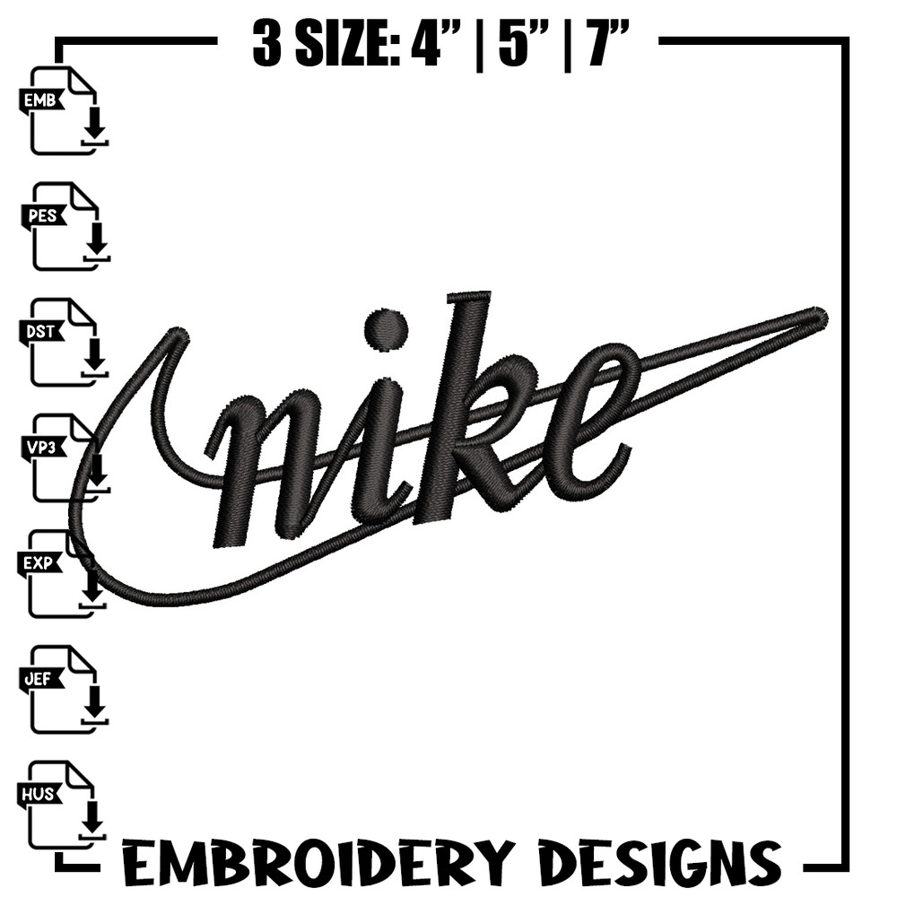 Nike simple embroidery design, Nike embroidery, Nike design, Embroidery shirt, Embroidery file, Digital download.jpg