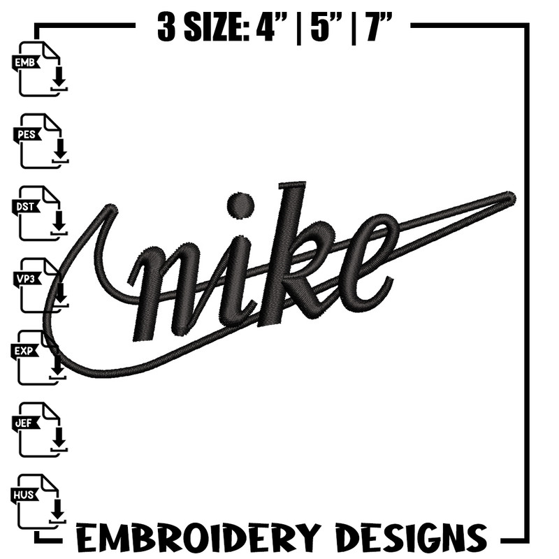 Nike simple embroidery design, Nike embroidery, Nike design, Embroidery shirt, Embroidery file, Digital download.jpg