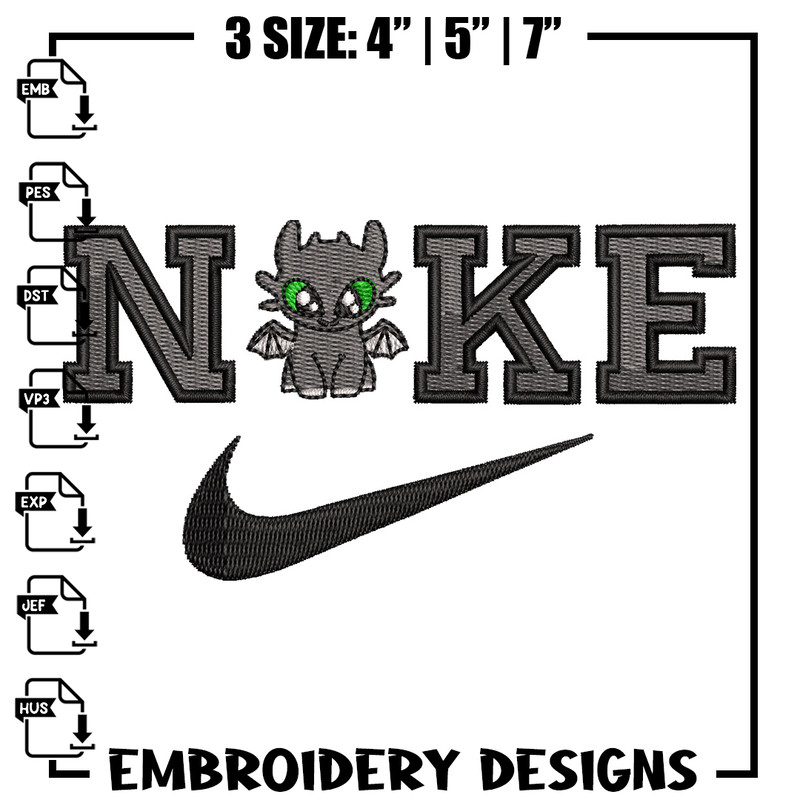 Nike x dragon embroidery design, Dragon embroidery, Nike design, Embroidery shirt, Embroidery file, Digital download.jpg