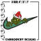 Nike x grinch embroidery design, Chrismas embroidery, Nike design, Embroidery shirt, Embroidery file,Digital download.jpg
