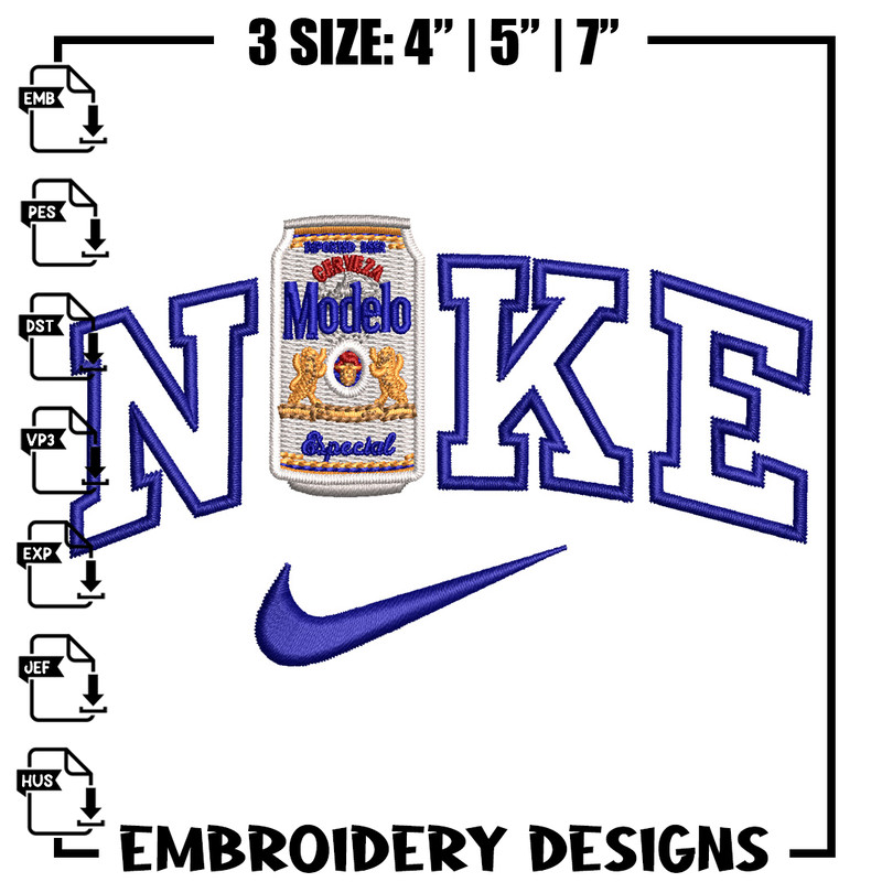Nike x modelo embroidery design, Modelo embroidery, Nike design, Embroidery file, Embroidery shirt, Digital download.jpg