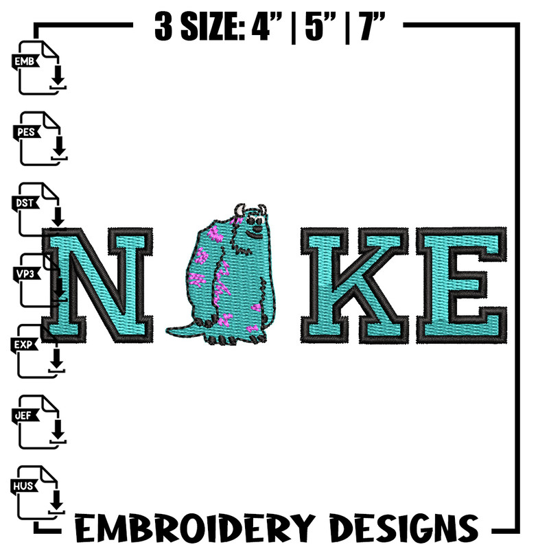 Nike x Sullivan embroidery design, Sullivan embroidery, Nike design, Embroidery shirt, Embroidery file,Digital download.jpg