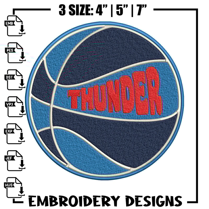 Oklahoma Thunder logo embroidery design,NBA embroidery, Sport embroidery, Embroidery design, Logo sport embroidery..jpg