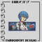 Rei 00 Boxed embroidery design, Rei 00 Boxed embroidery, anime design, logo design, anime shirt, Digital download.jpg