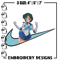 Sailor Mercury Embroidery Design, Sailor moon Embroidery, Embroidery File, Nike Embroidery, Anime shirt,Digital download.jpg