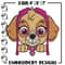 Skye dog Embroidery Design, Paw patrol Embroidery, Embroidery File, Anime Embroidery, Anime shirt, Digital download.jpg
